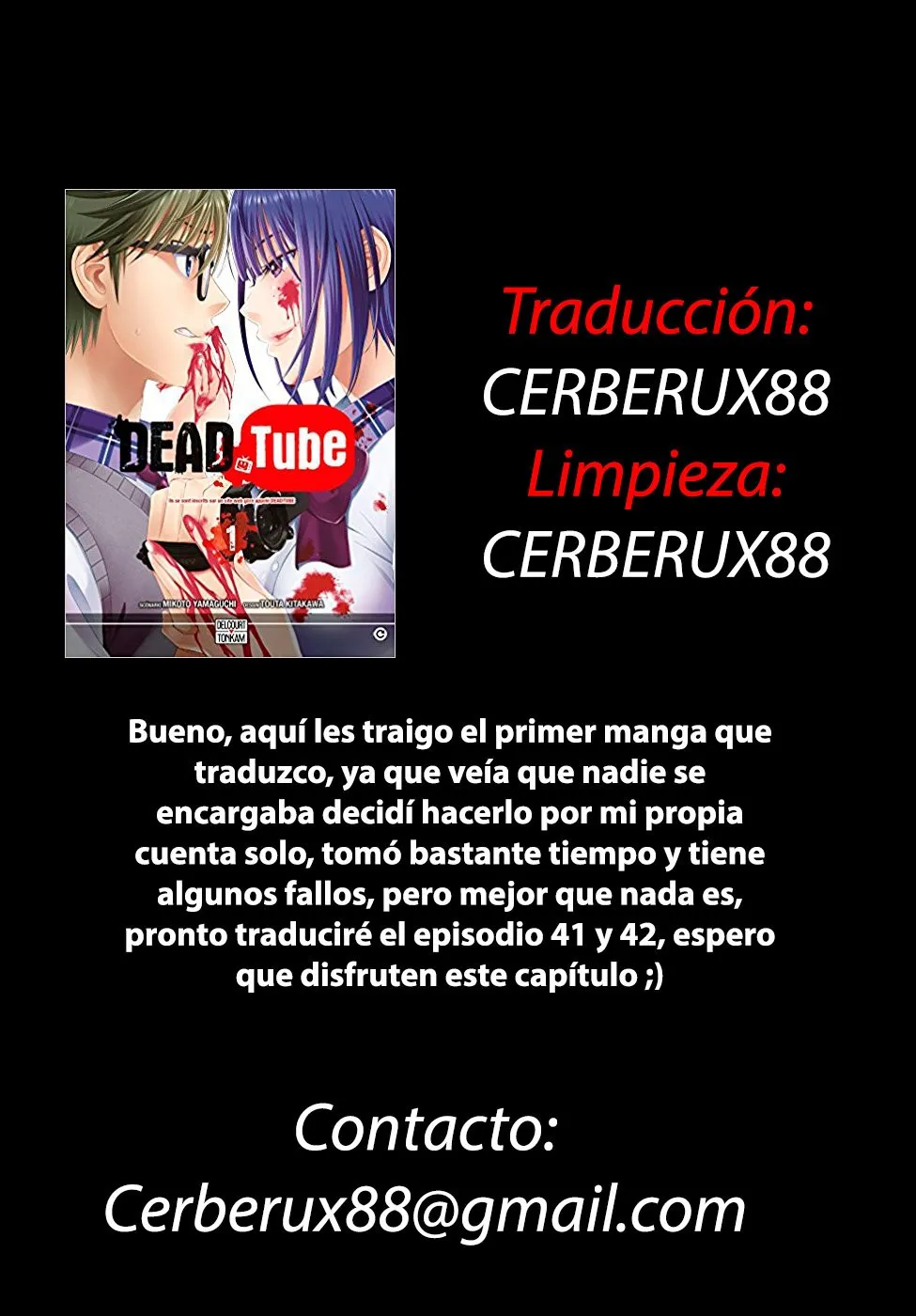 Dead Tube Capítulo 40 en Línea - página 1
