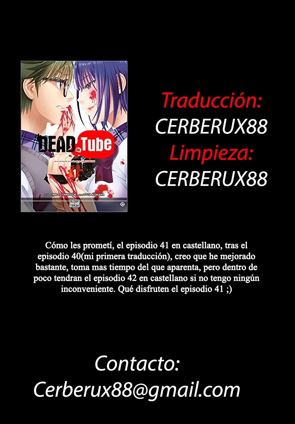 Dead Tube Capítulo 41 en Línea - página 1