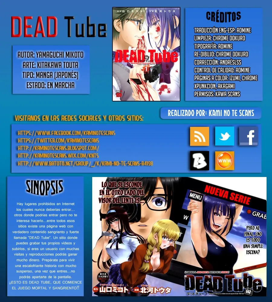 Dead Tube Capítulo 6 en Línea - página 1