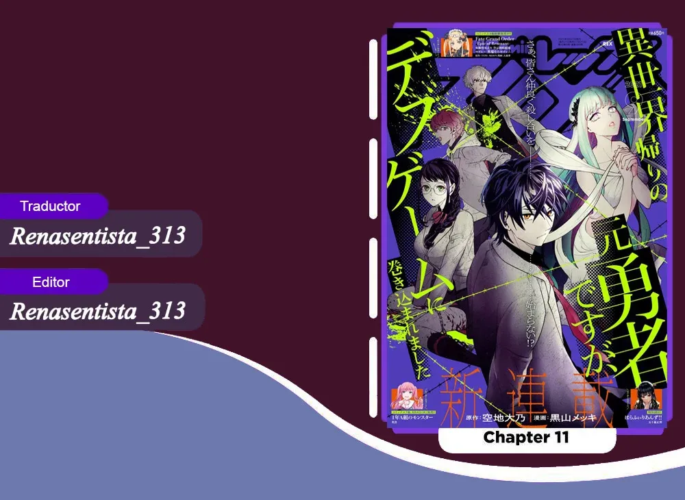 Death Game Ni Makikomore Mashita, Isekai Gaeri No Moto Yusha Desuga Capítulo 11 en Línea - página 1