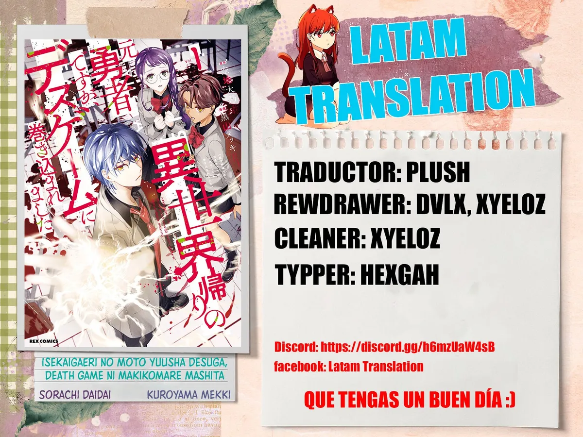 Death Game Ni Makikomore Mashita, Isekai Gaeri No Moto Yusha Desuga Capítulo 9.2 en Línea - página 1