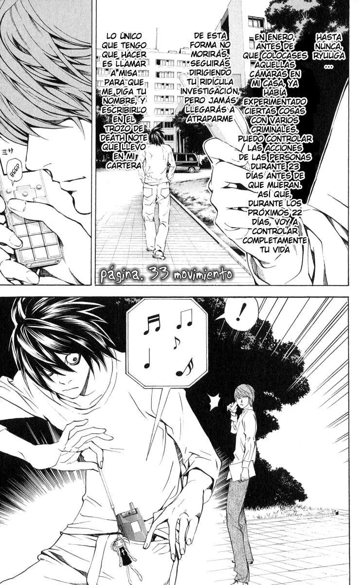 Death Note Capítulo 33 en Línea - página 1