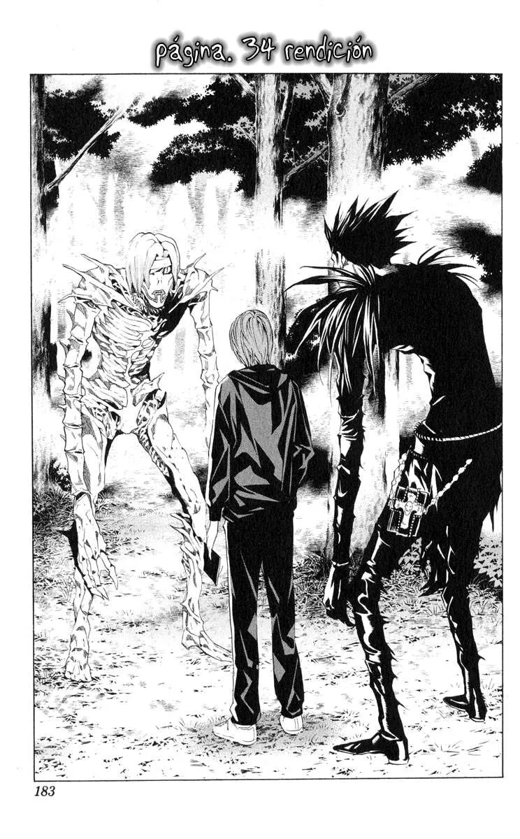 Death Note Capítulo 34 en Línea - página 1