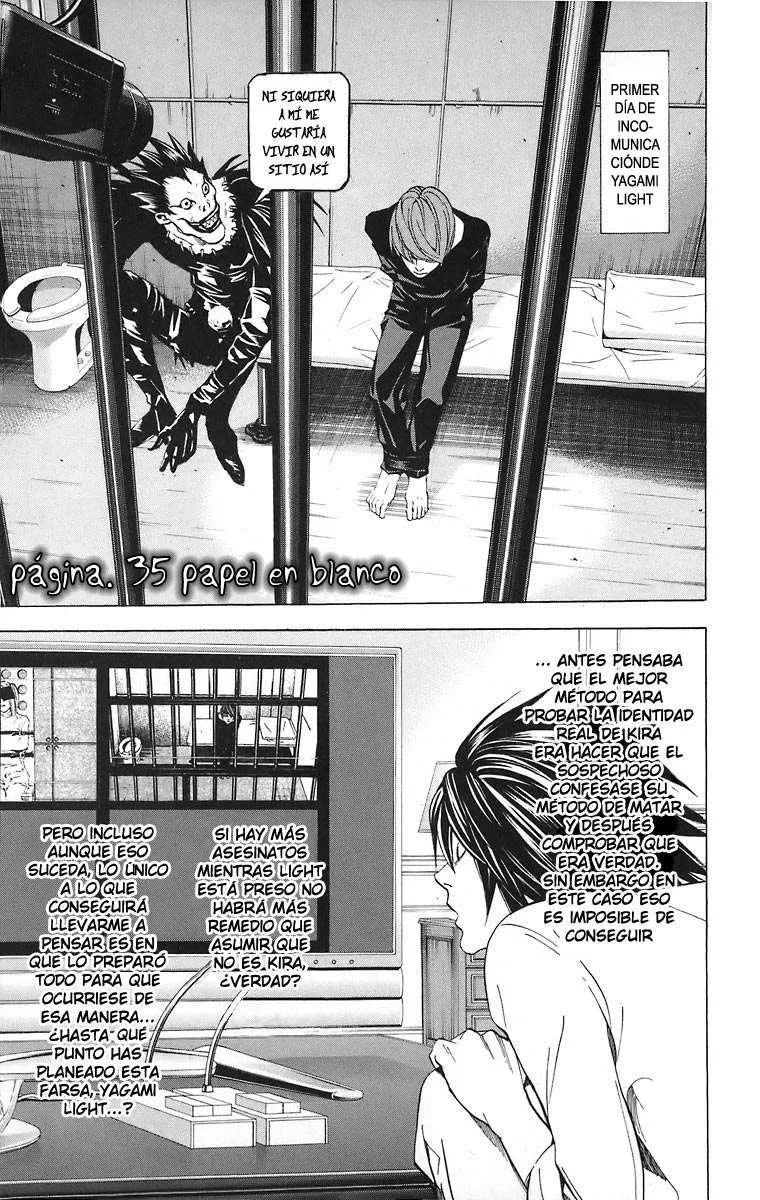 Death Note Capítulo 35 en Línea - página 1