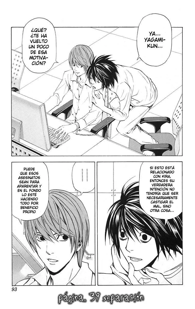 Death Note Capítulo 39 en Línea - página 1