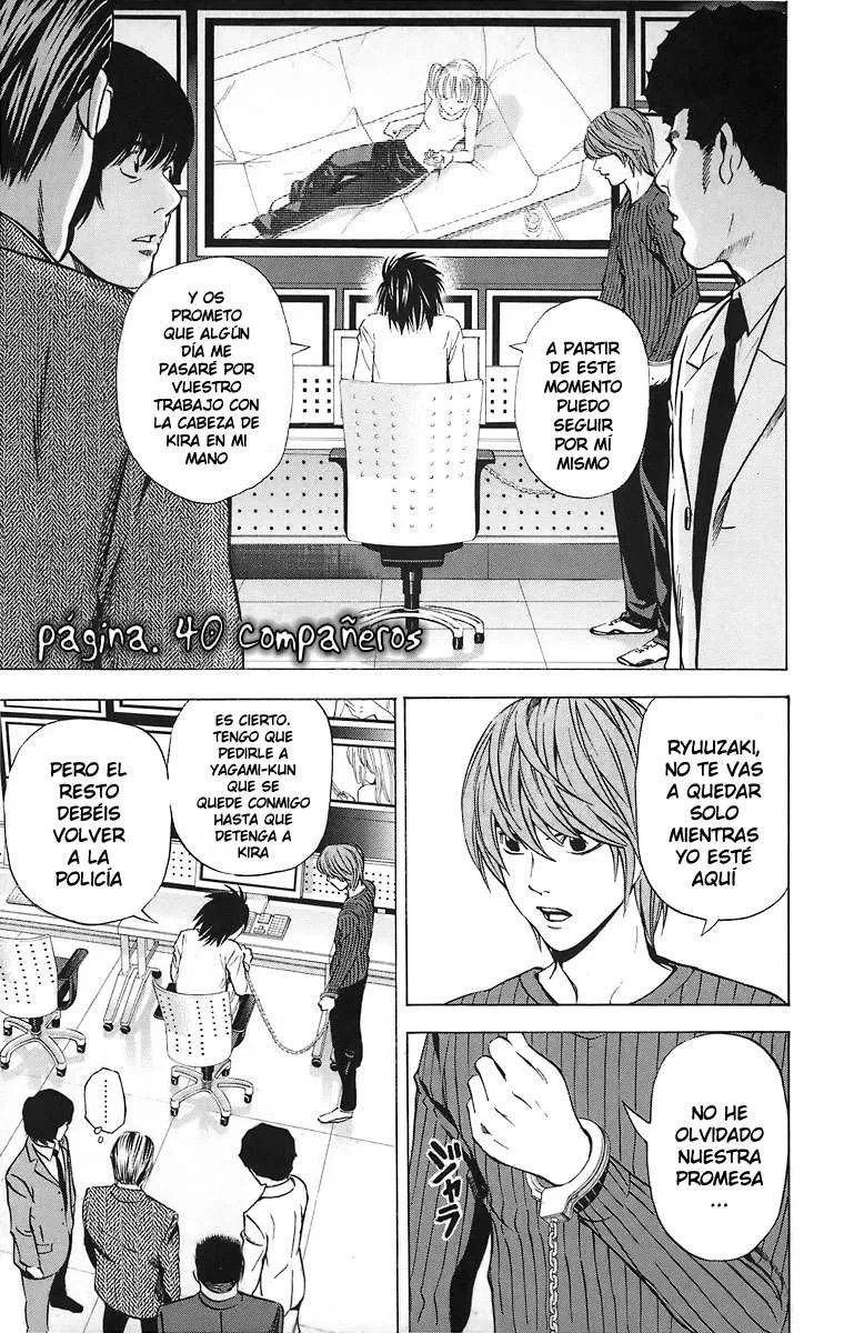 Death Note Capítulo 40 en Línea - página 1