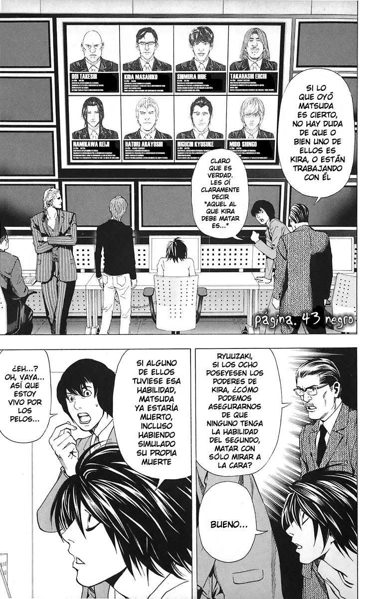 Death Note Capítulo 43 en Línea - página 1