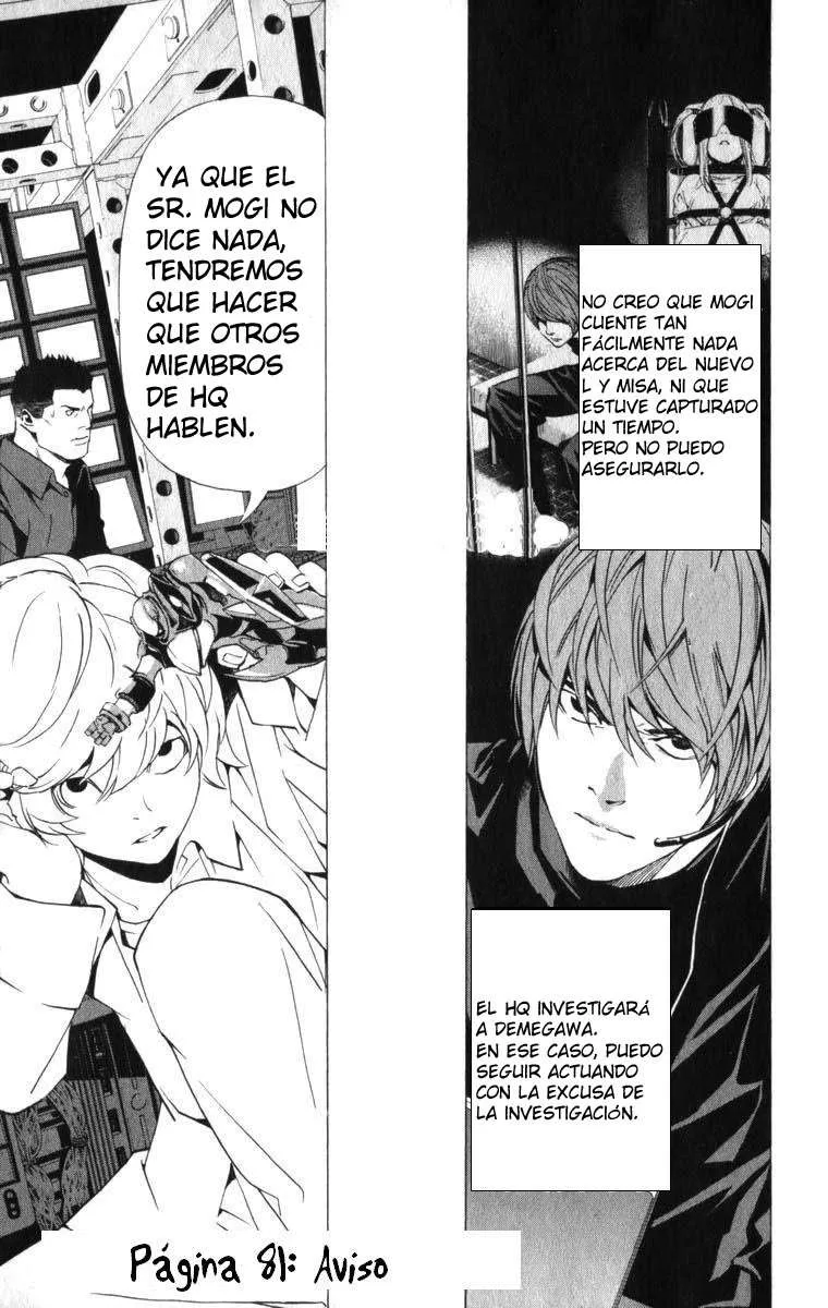 Death Note Capítulo 80 en Línea - página 1