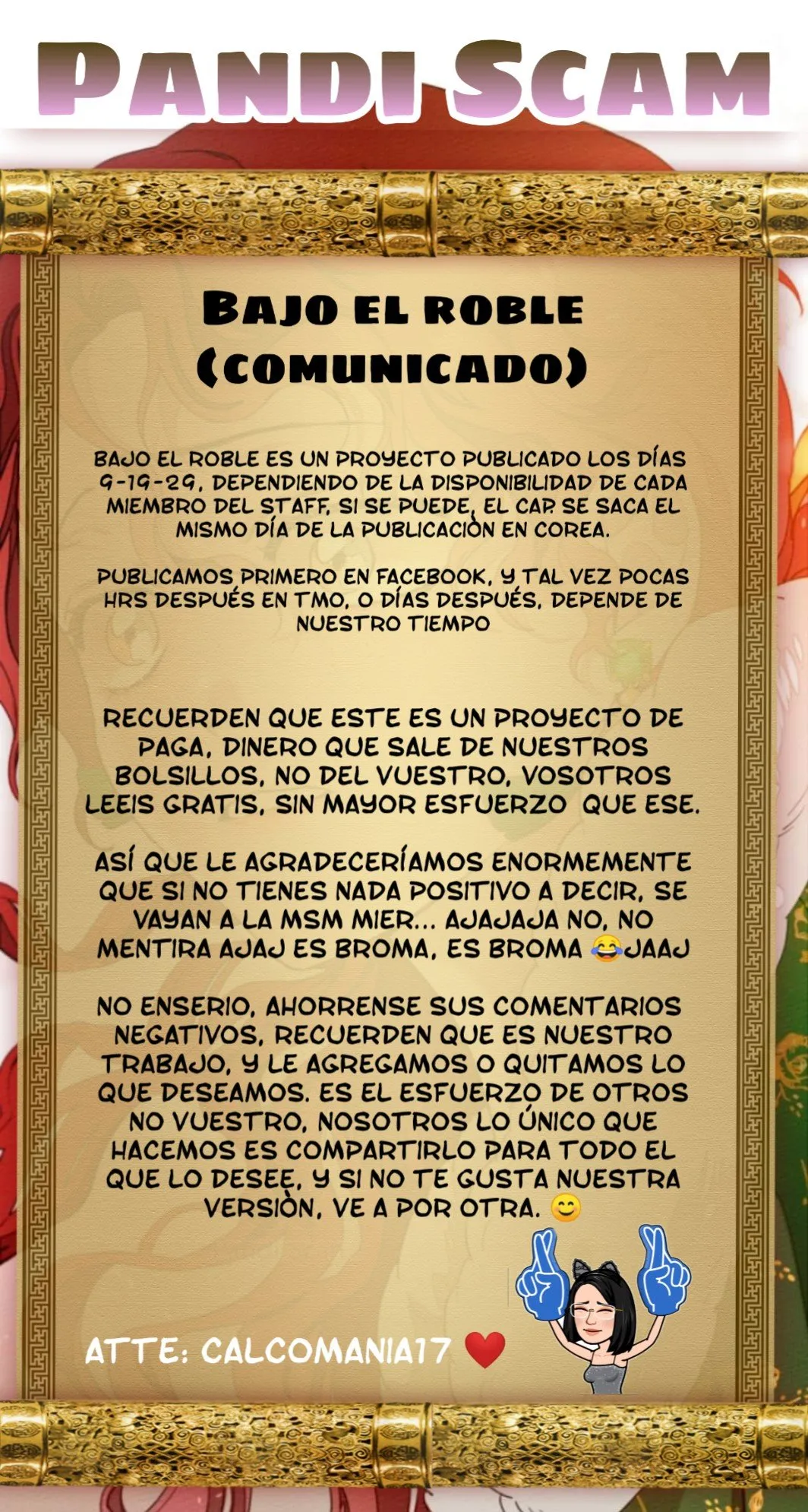 Debajo el roble Capítulo 25 en Línea - página 68