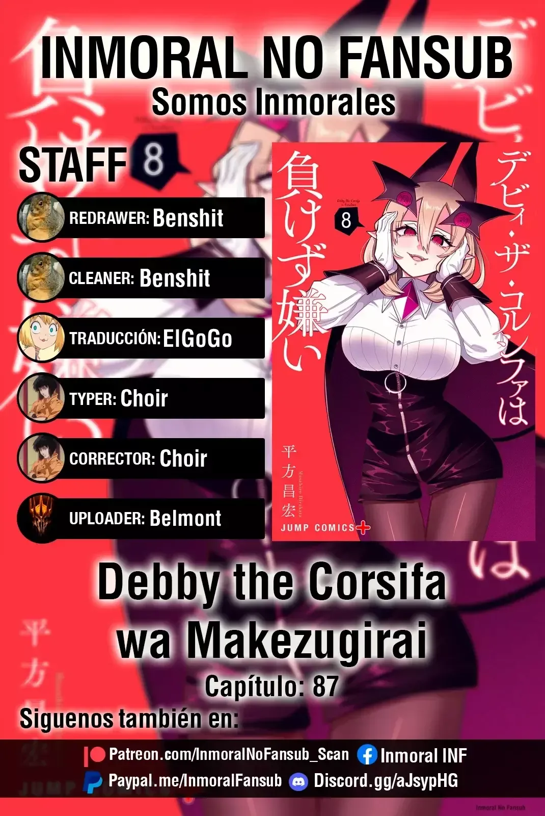 Debby la Corsifa odia perder Capítulo 87 en Línea - página 1