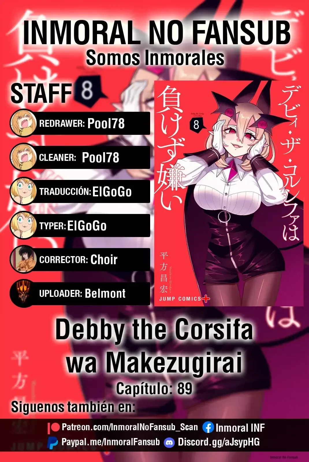 Debby la Corsifa odia perder Capítulo 89 en Línea - página 1