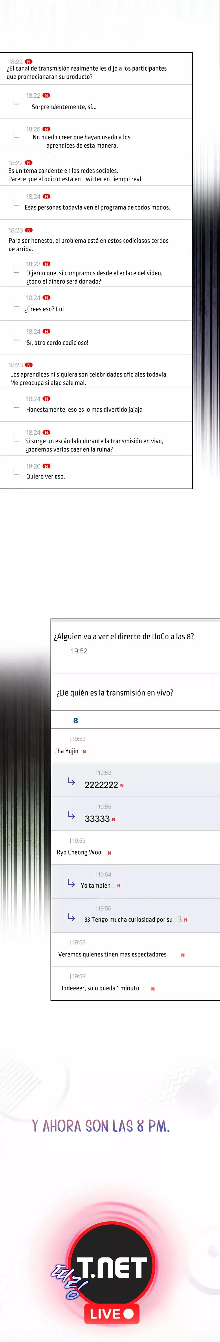 Debuta o muere Capítulo 19 en Línea - página 9
