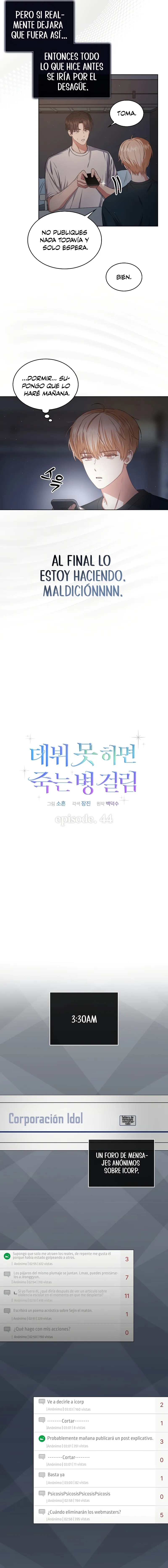Debuta o muere Capítulo 44 en Línea - página 11