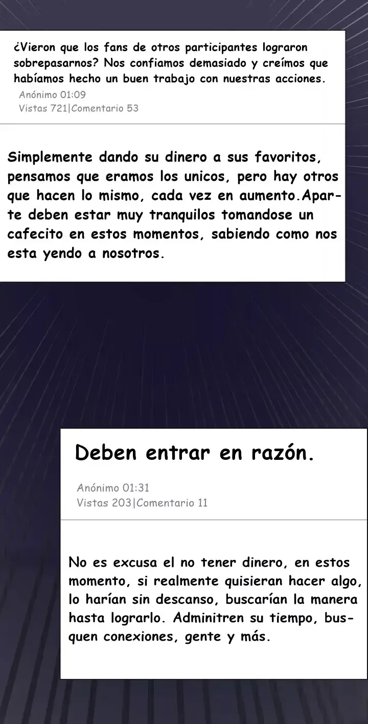 Debuta o muere Capítulo 55 en Línea - página 50