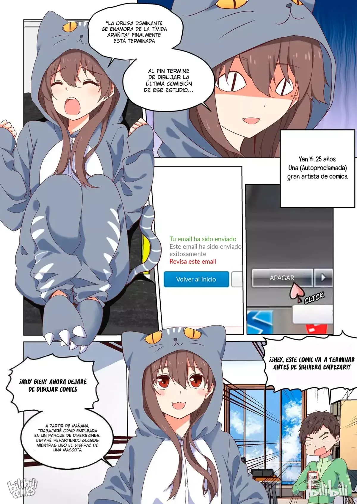Decidí ofrecerme para motivar a mi senpai Capítulo 27.5 en Línea - página 4