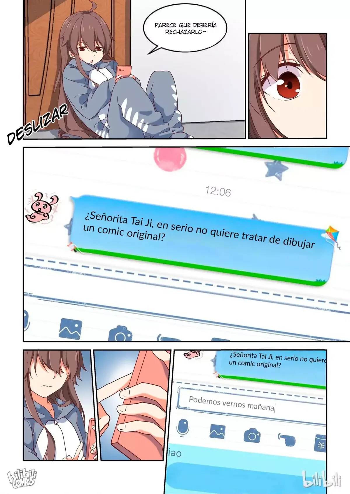 Decidí ofrecerme para motivar a mi senpai Capítulo 27.5 en Línea - página 12