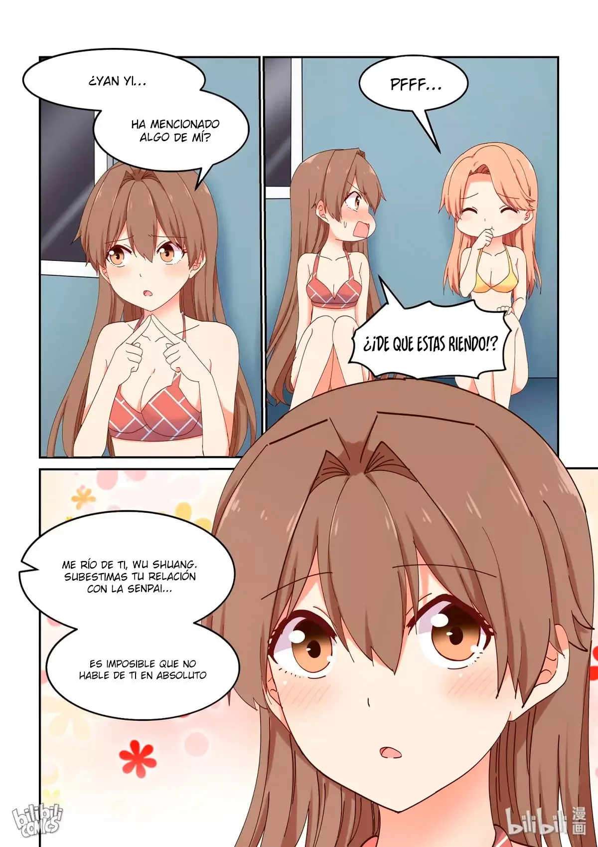 Decidí ofrecerme para motivar a mi senpai Capítulo 50 en Línea - página 8