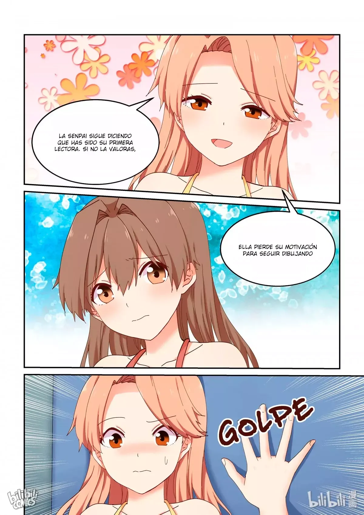 Decidí ofrecerme para motivar a mi senpai Capítulo 50 en Línea - página 9