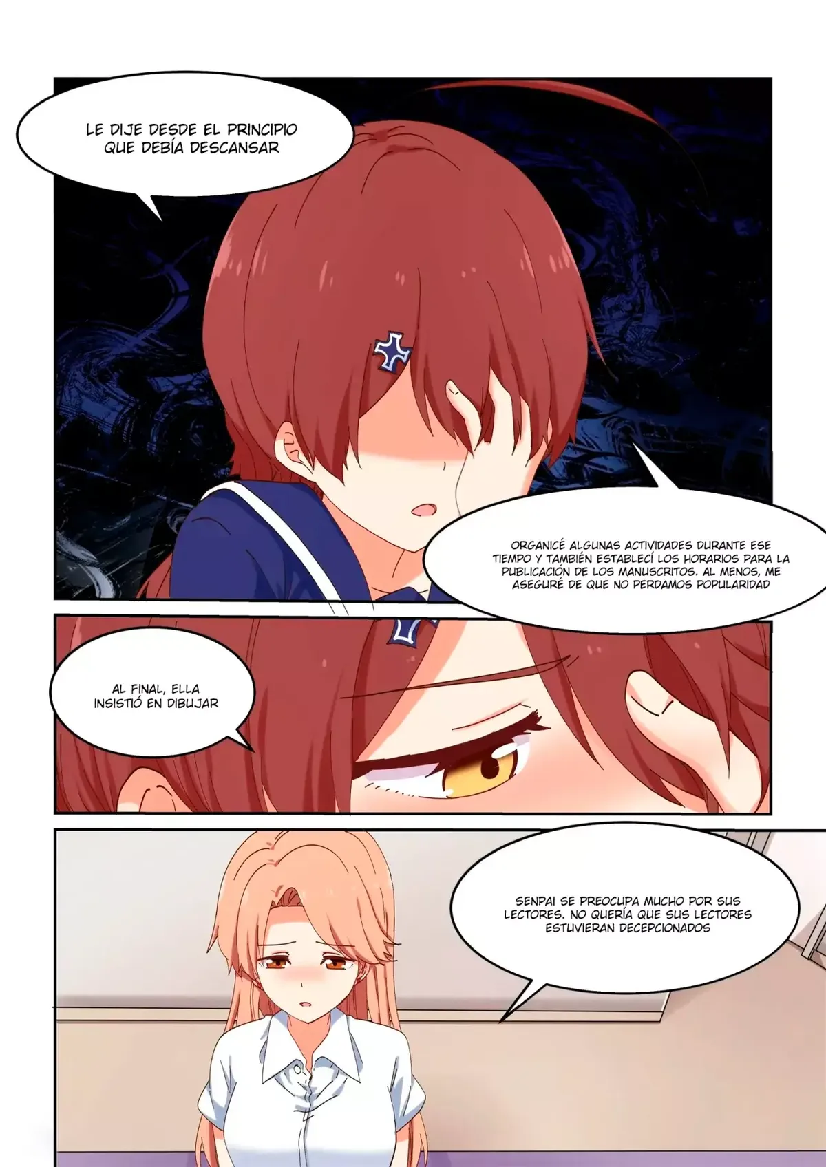 Decidí ofrecerme para motivar a mi senpai Capítulo 57 en Línea - página 8