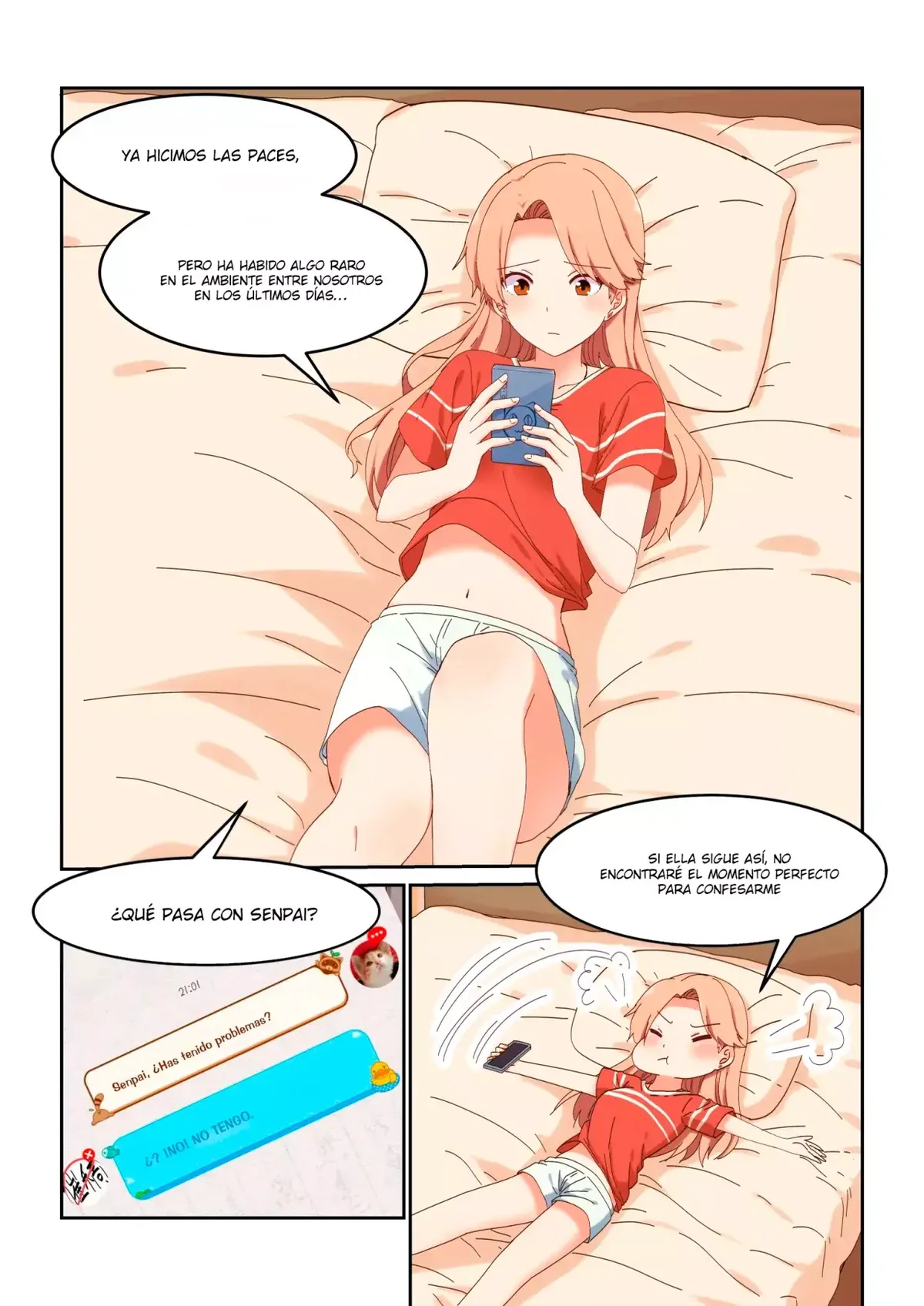 Decidí ofrecerme para motivar a mi senpai Capítulo 61 en Línea - página 10