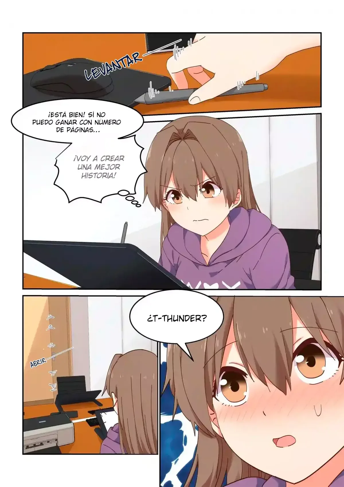 Decidí ofrecerme para motivar a mi senpai Capítulo 71 en Línea - página 4