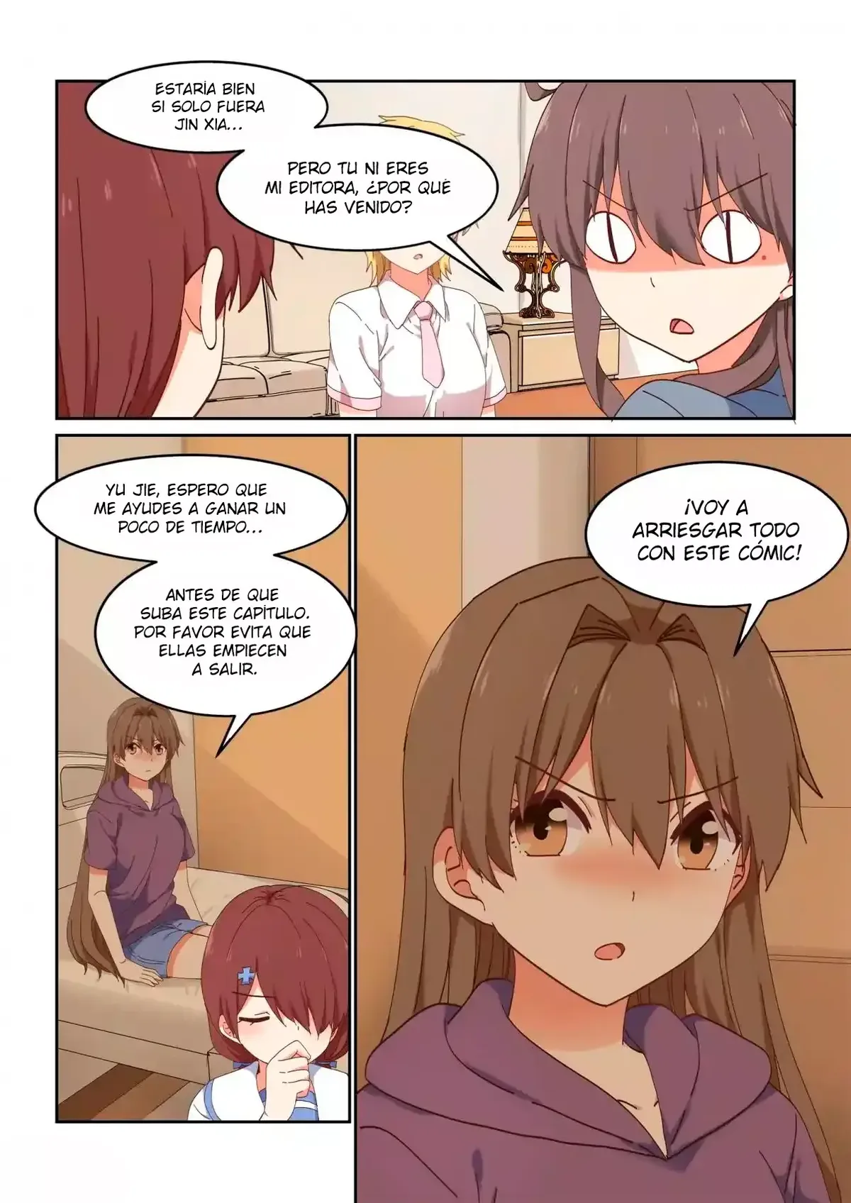 Decidí ofrecerme para motivar a mi senpai Capítulo 71 en Línea - página 8