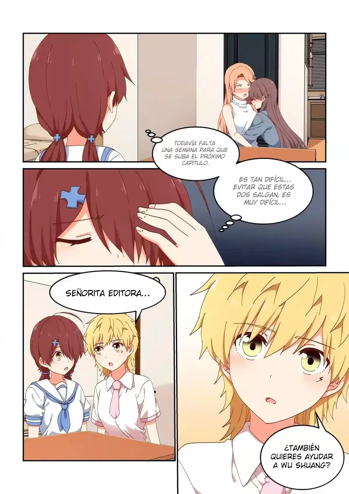 Decidí ofrecerme para motivar a mi senpai Capítulo 71 en Línea - página 16