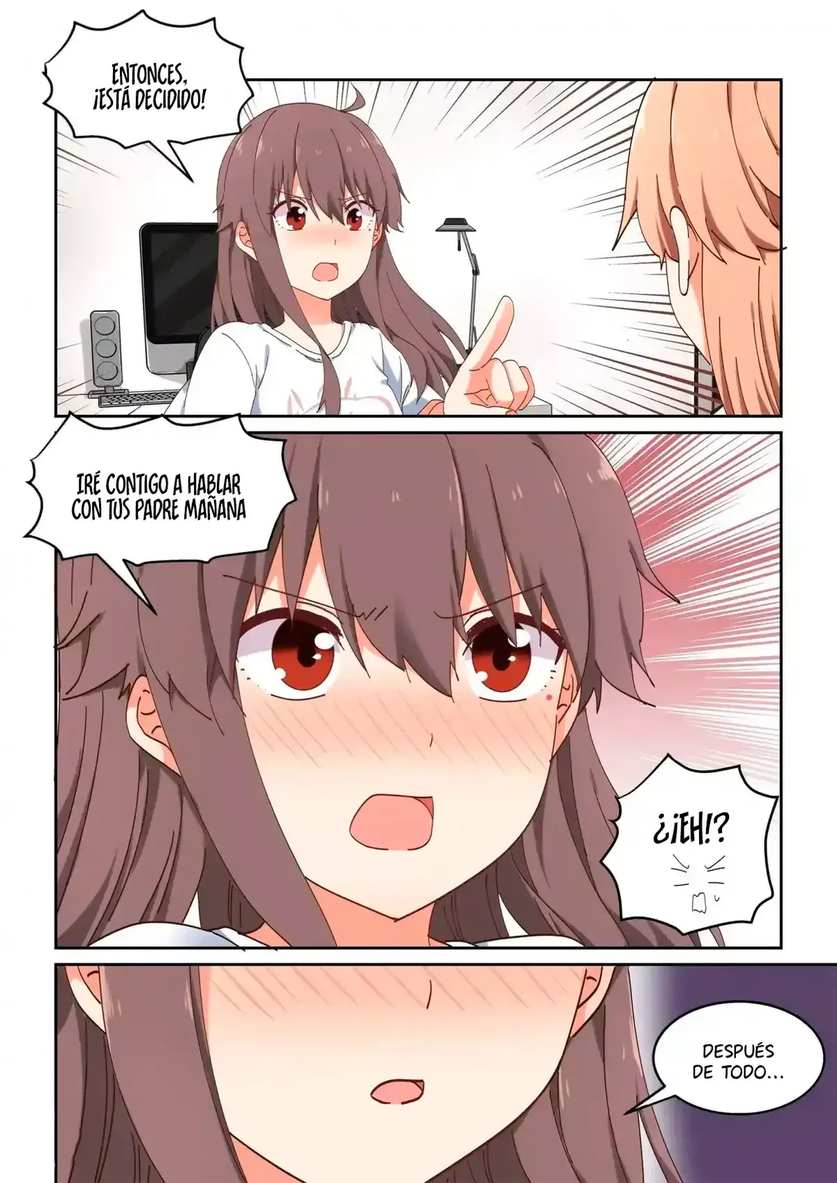 Decidí ofrecerme para motivar a mi senpai Capítulo 77 en Línea - página 8