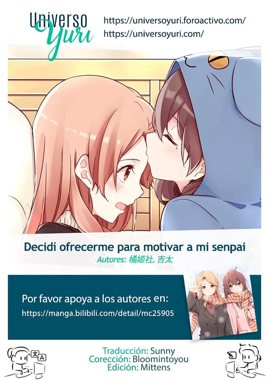 Decidí ofrecerme para motivar a mi senpai Capítulo 8 en Línea - página 1