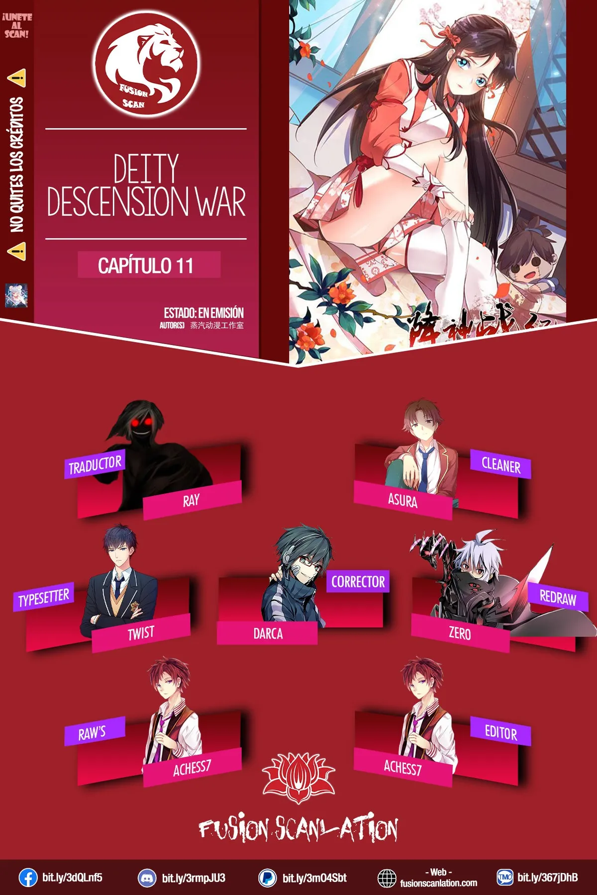 Deity Descension War Capítulo 11 en Línea - página 1
