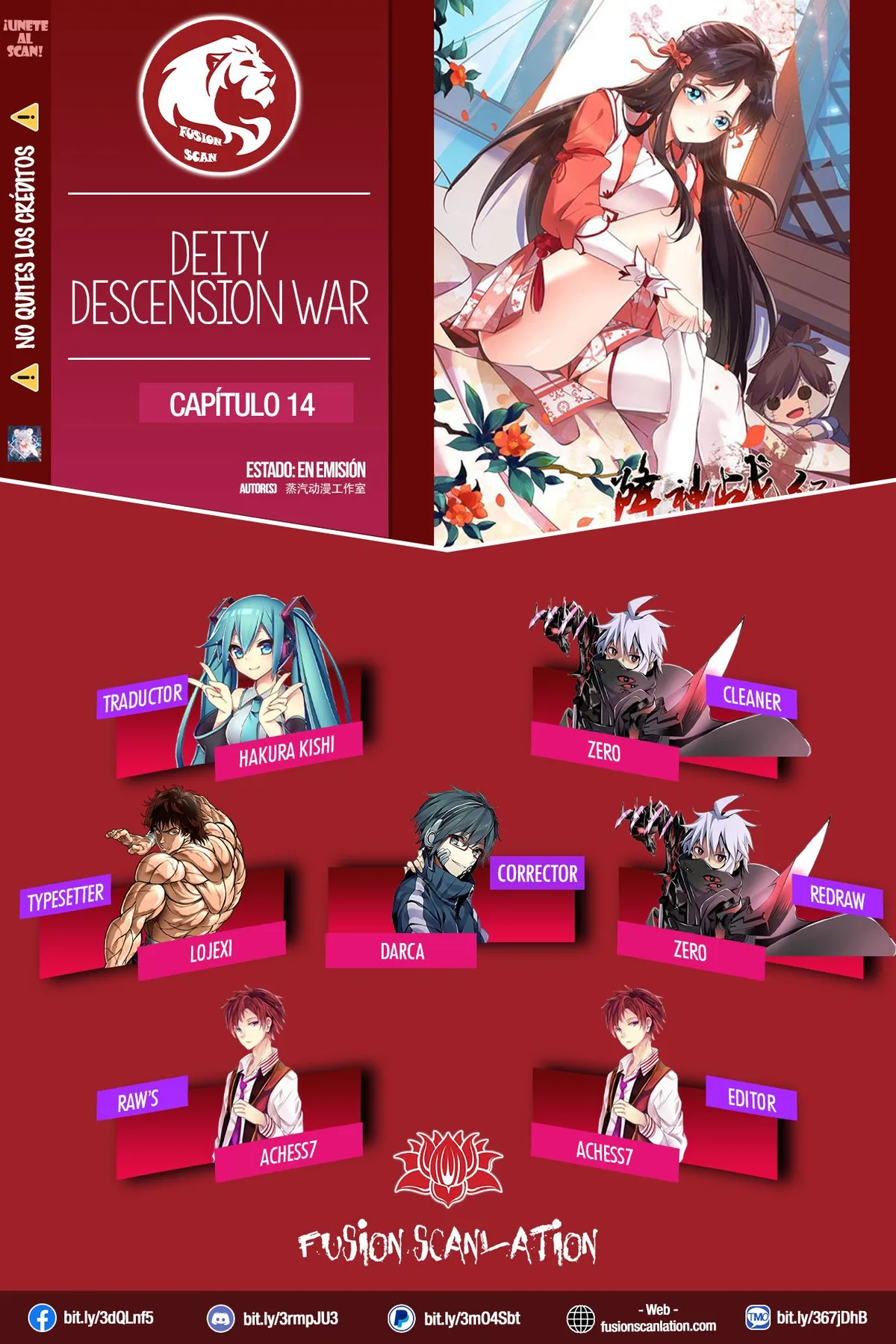 Deity Descension War Capítulo 14 en Línea - página 1