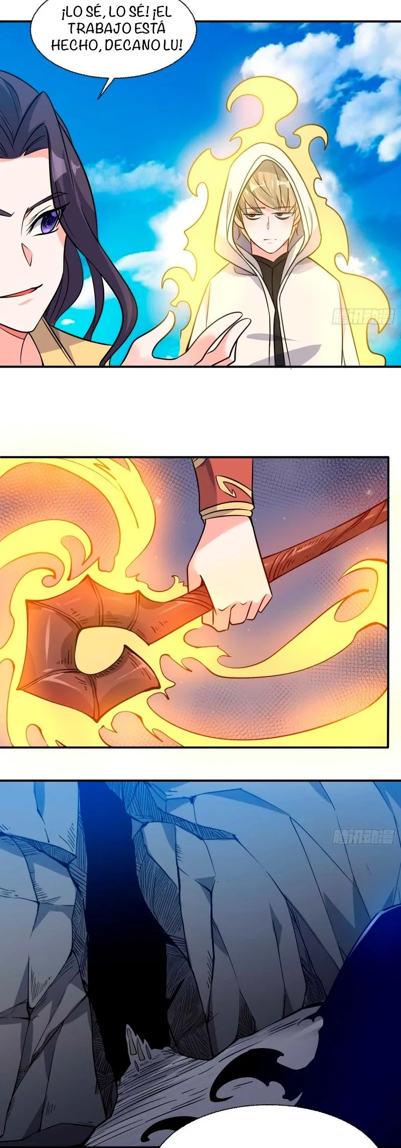 Deity Descension War Capítulo 15 en Línea - página 21