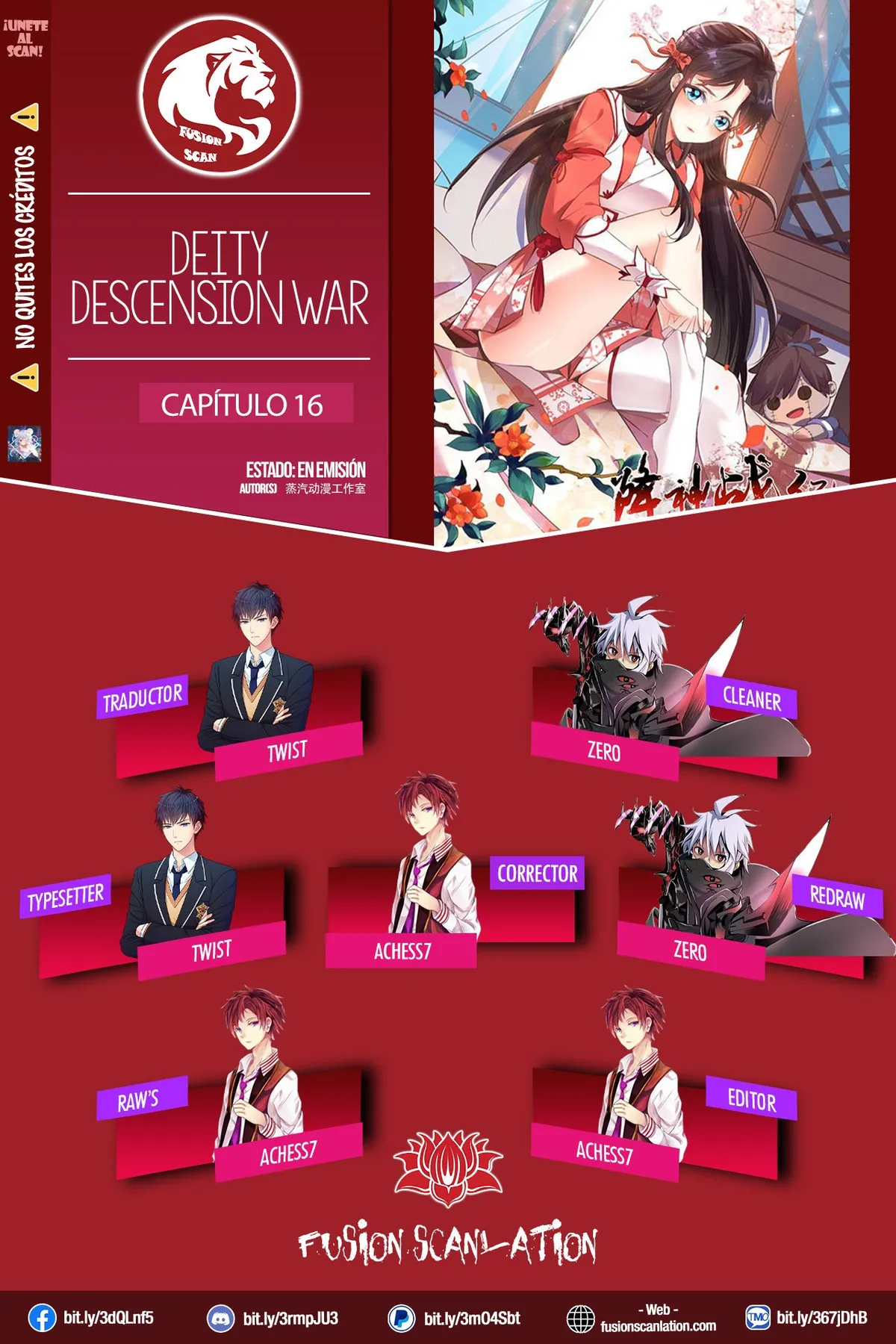 Deity Descension War Capítulo 16 en Línea - página 1