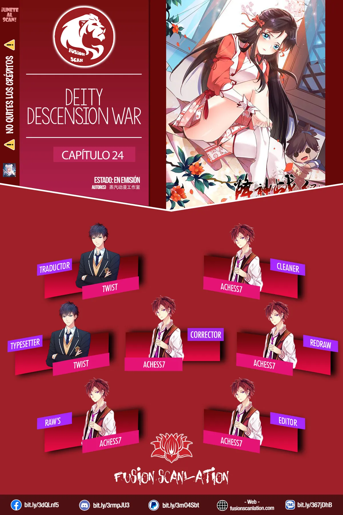 Deity Descension War Capítulo 24 en Línea - página 1