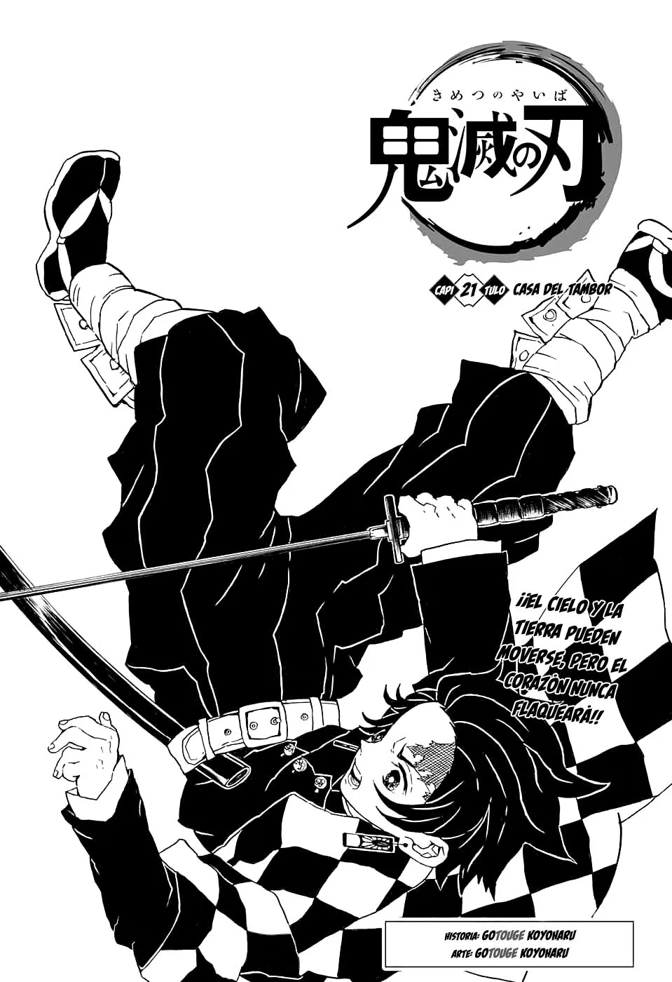 Demon Slayer: Kimetsu no Yaiba Capítulo 21 en Línea - página 1