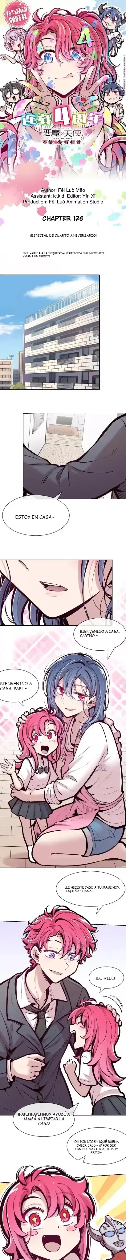 Demon X Angel - No Pueden Llevarse Bien Capítulo 125.6 en Línea - página 1