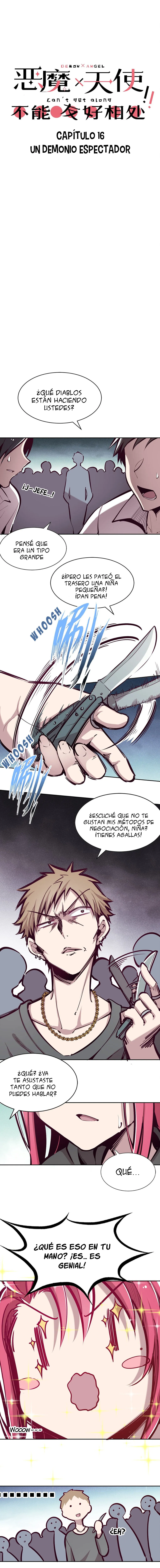 Demon X Angel - No Pueden Llevarse Bien Capítulo 16 en Línea - página 2