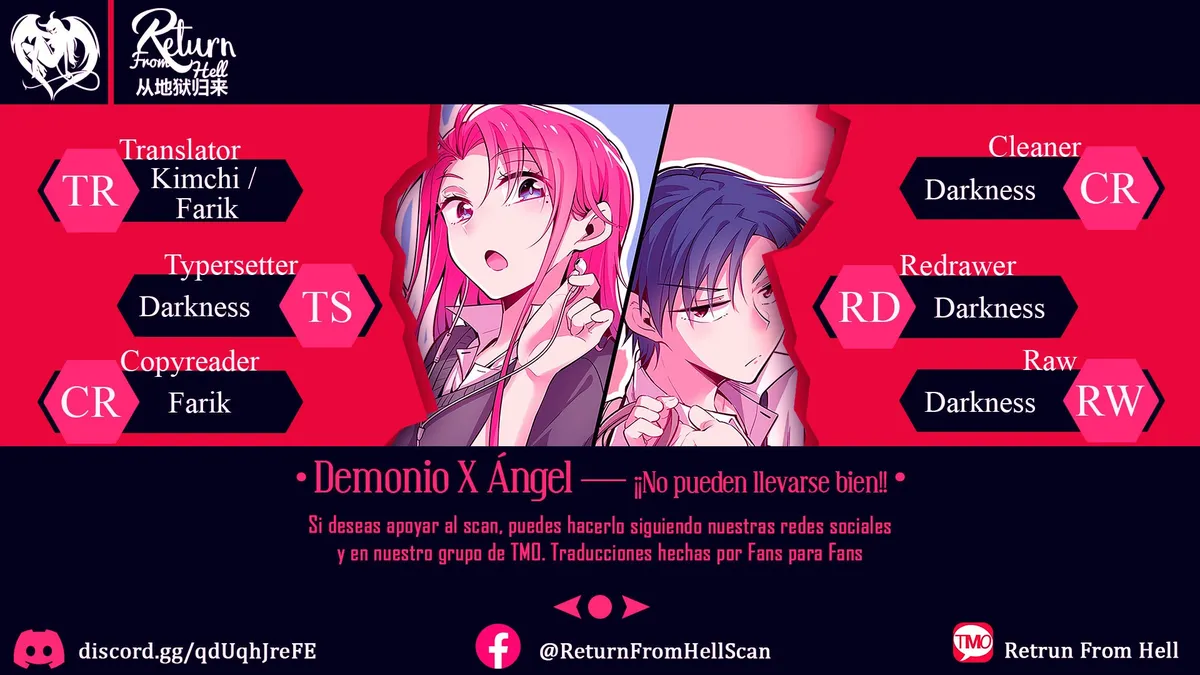 Demon X Angel - No Pueden Llevarse Bien Capítulo 18 en Línea - página 1