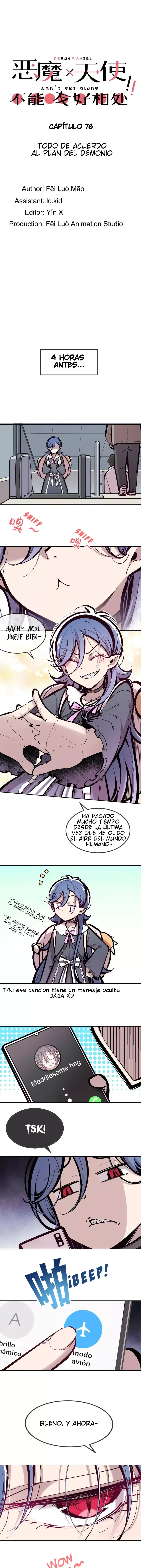 Demon X Angel - No Pueden Llevarse Bien Capítulo 76 en Línea - página 1
