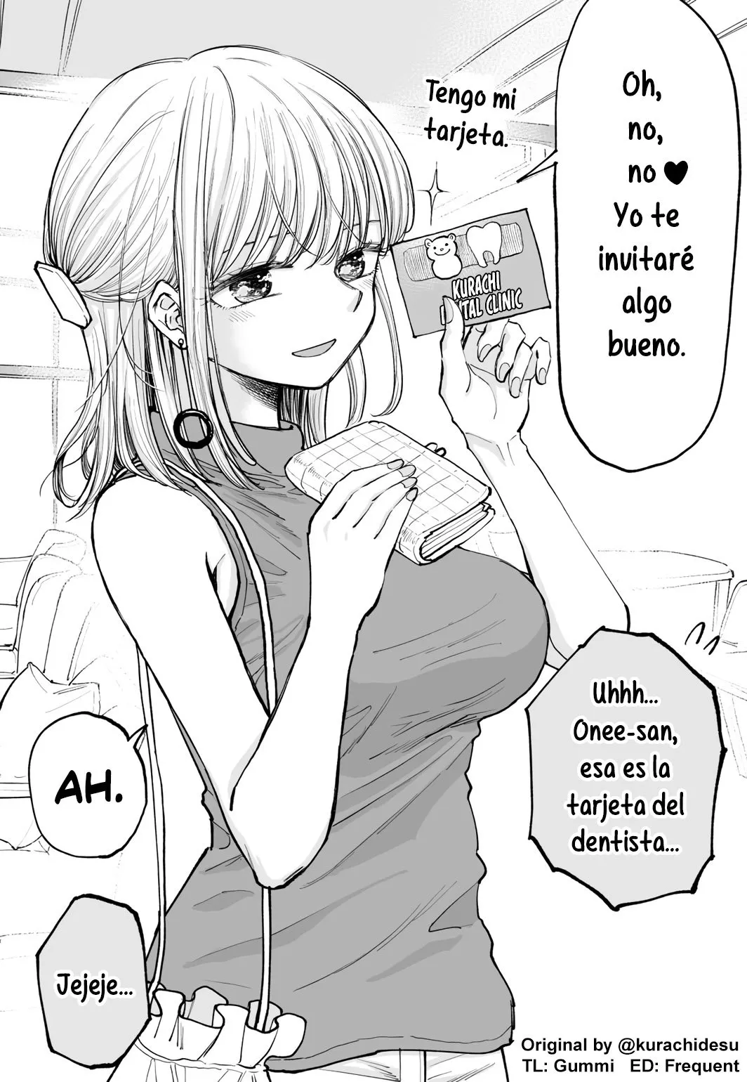 Descubriendo la verdadera personalidad de Onee-san en la primera cita Capítulo 1 en Línea - página 3