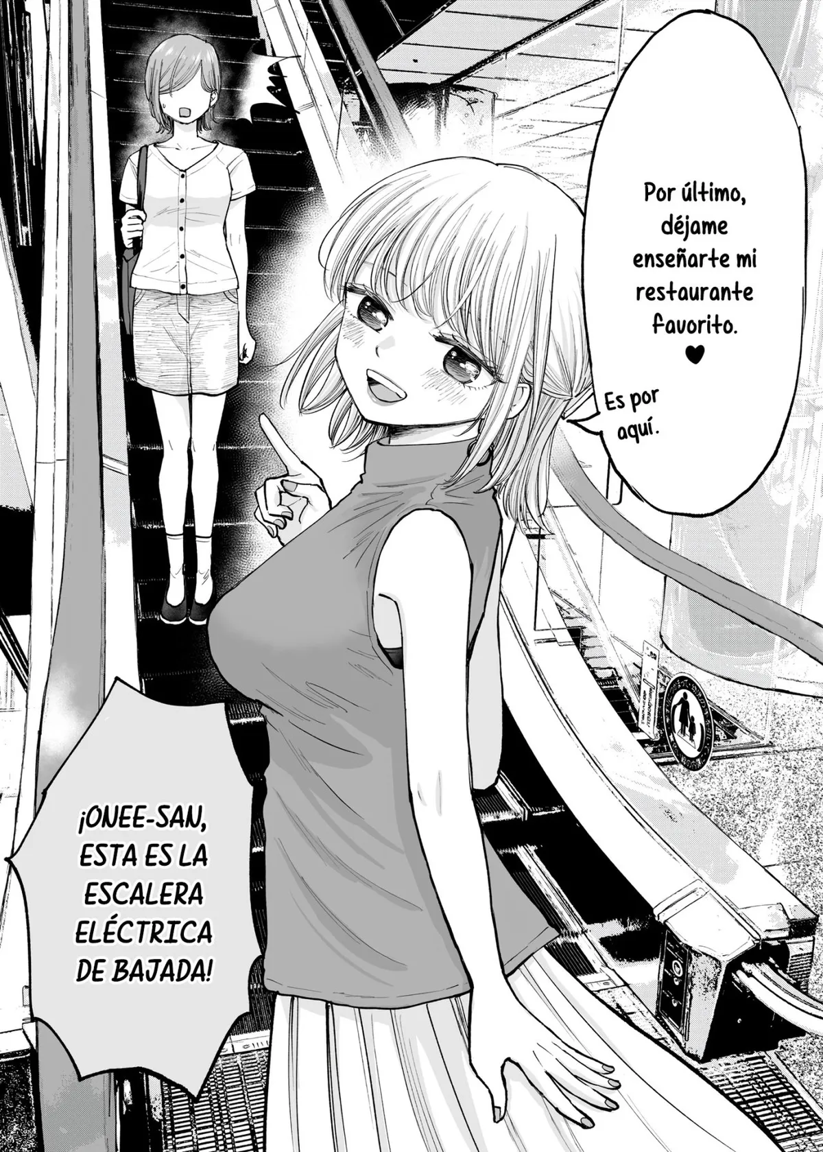 Descubriendo la verdadera personalidad de Onee-san en la primera cita Capítulo 3 en Línea - página 1