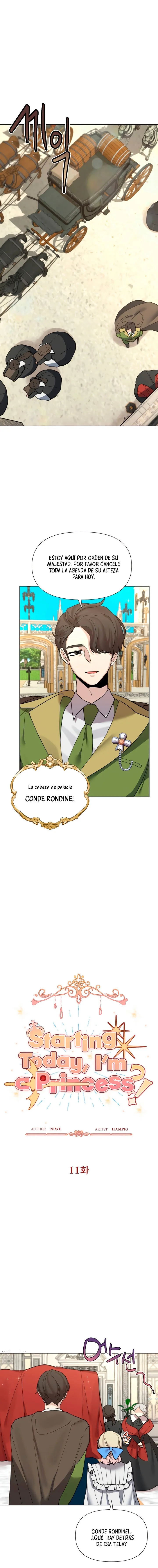 ¡¿Desde hoy, soy una princesa?! Capítulo 11 en Línea - página 4