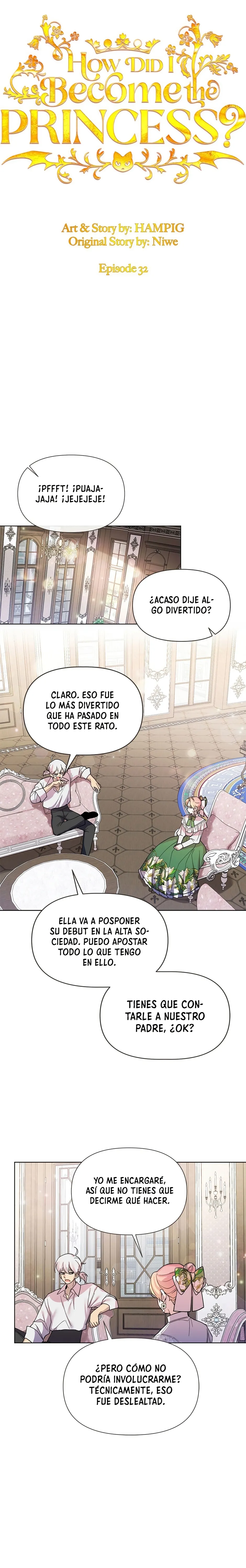 ¡¿Desde hoy, soy una princesa?! Capítulo 32 en Línea - página 8