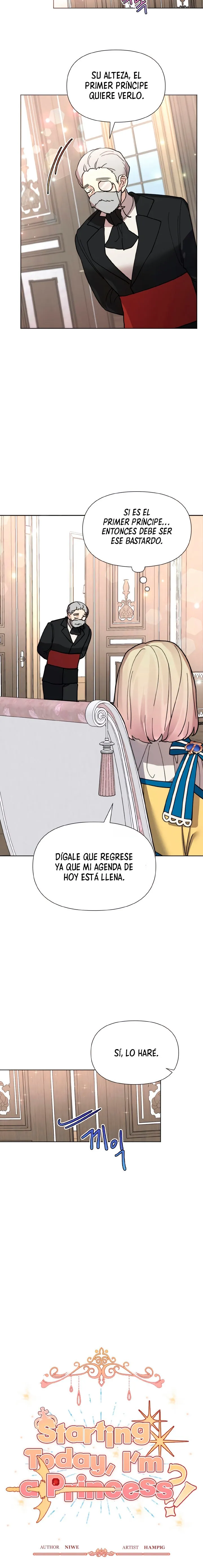 ¡¿Desde hoy, soy una princesa?! Capítulo 7 en Línea - página 5