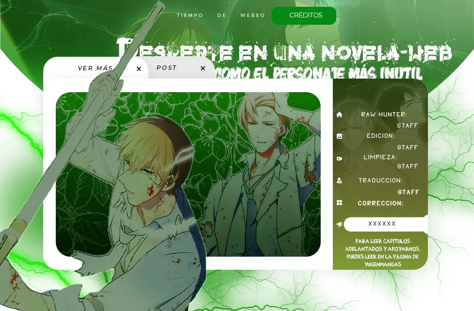 Desperte en una novela-web, como el personaje mas inutil Capítulo 96 en Línea - página 1