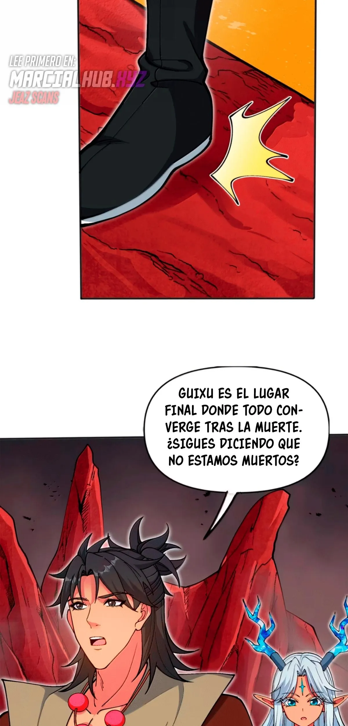 Después de diez años cortando leña, una inmortal me rogó que la tomara como discípula Capítulo 106 en Línea - página 21