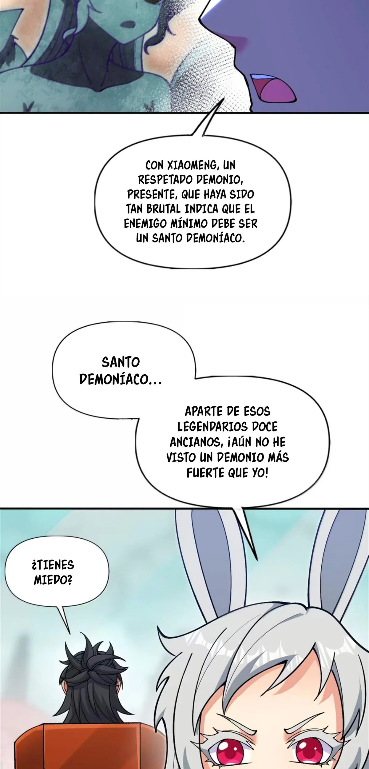 Después de diez años cortando leña, una inmortal me rogó que la tomara como discípula Capítulo 109 en Línea - página 35