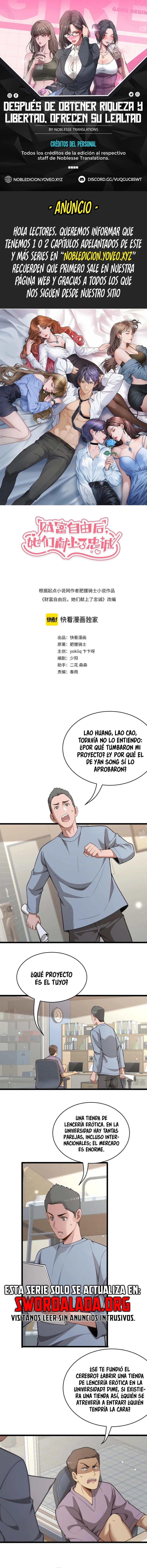 Después de Obtener Riqueza y Libertad, Ofrecen su Lealtad Capítulo 48 en Línea - página 1