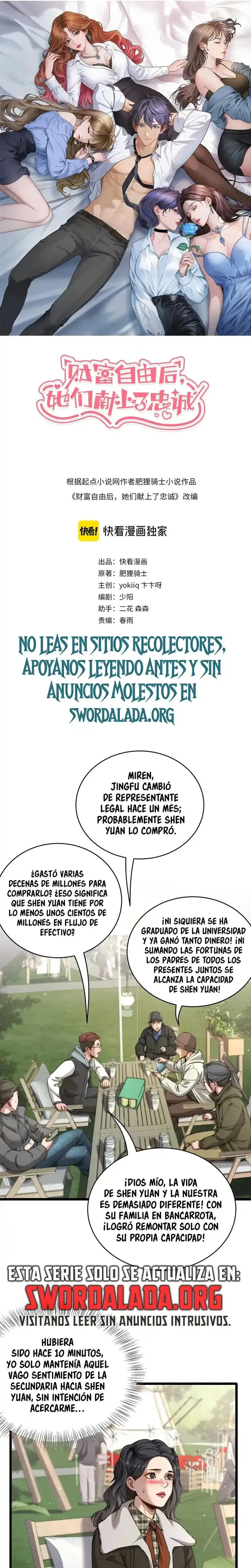Después de Obtener Riqueza y Libertad, Ofrecen su Lealtad Capítulo 77 en Línea - página 1