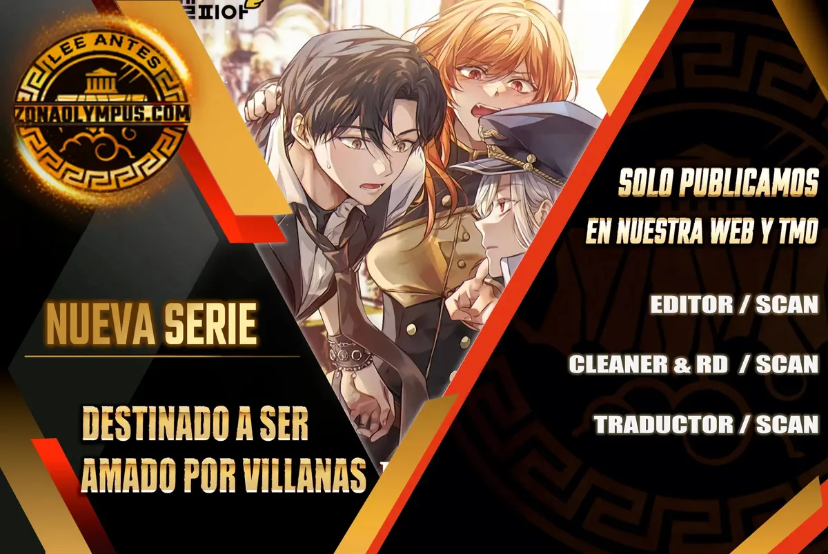 DESTINADO A SER AMADO POR LAS VILLANAS Capítulo 4 en Línea - página 1